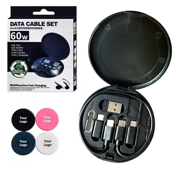 6 in 1 Multiport Multifunction USB C Charging and Data Cable